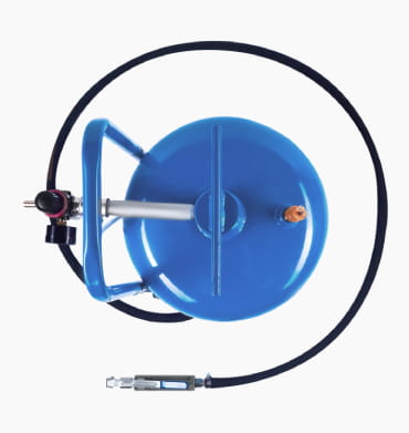 Пескоструй Булат - вид сверху